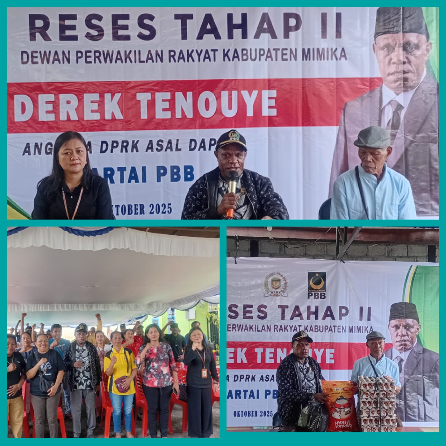 Dua Aspirasi Lama Jadi Harapan Baru Saat Reses Derek Tenouye di Dingo Narama