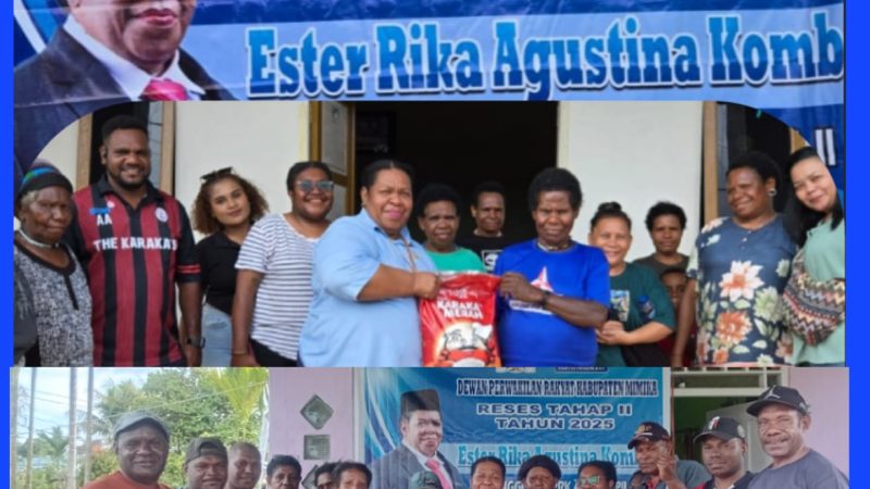 Gelar Reses di Timika Indah & Perintis, Ester Komber Terima Ragam Aspirasi, One Way Jalan Budi Utomo Jadi Sorotan