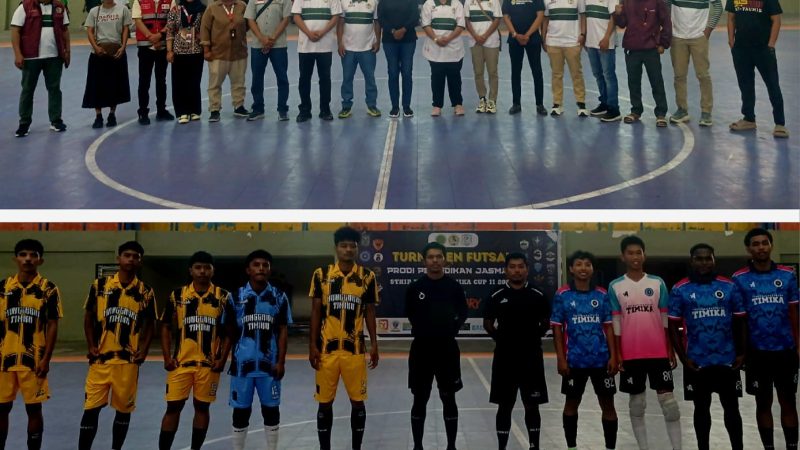 Dorong Prestasi Olahraga, STKIP Hermon Timika Gelar Turnamen Futsal
