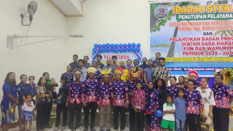 Ibadah Syukur Penutupan Pelayanan, Dirangkai Dengan Pelantikan BP Ikasama Masa Bakti 2025-2030