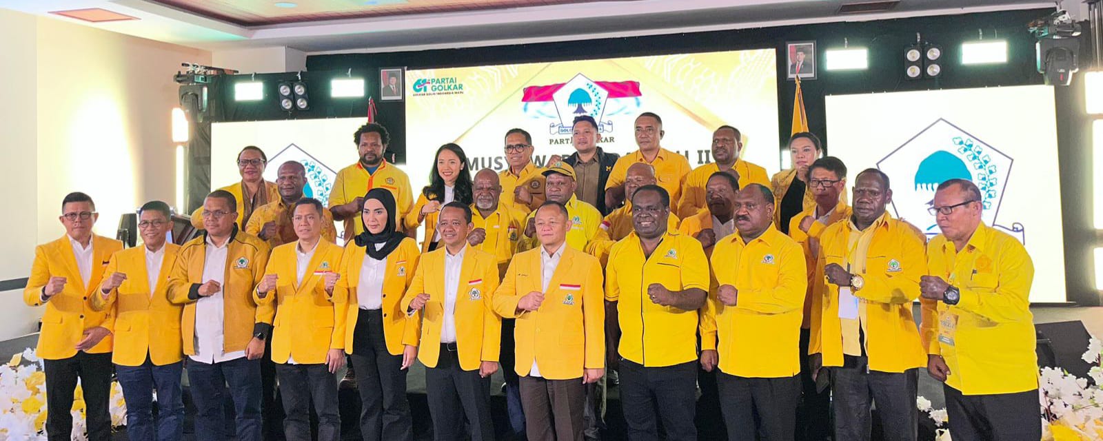 Golkar Papua Tengah Solid Pilih Soedeson Tandra, Bahlil: Musda II Jadi Tonggak Merebut Kembali Kejayaan