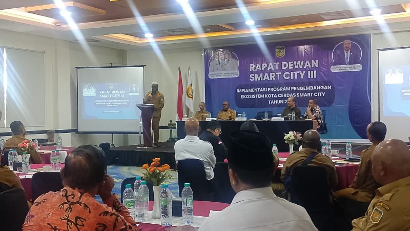 Rapat Smart City III Diperkuat, Pemkab Mimika Dorong Layanan Publik Terintegrasi 