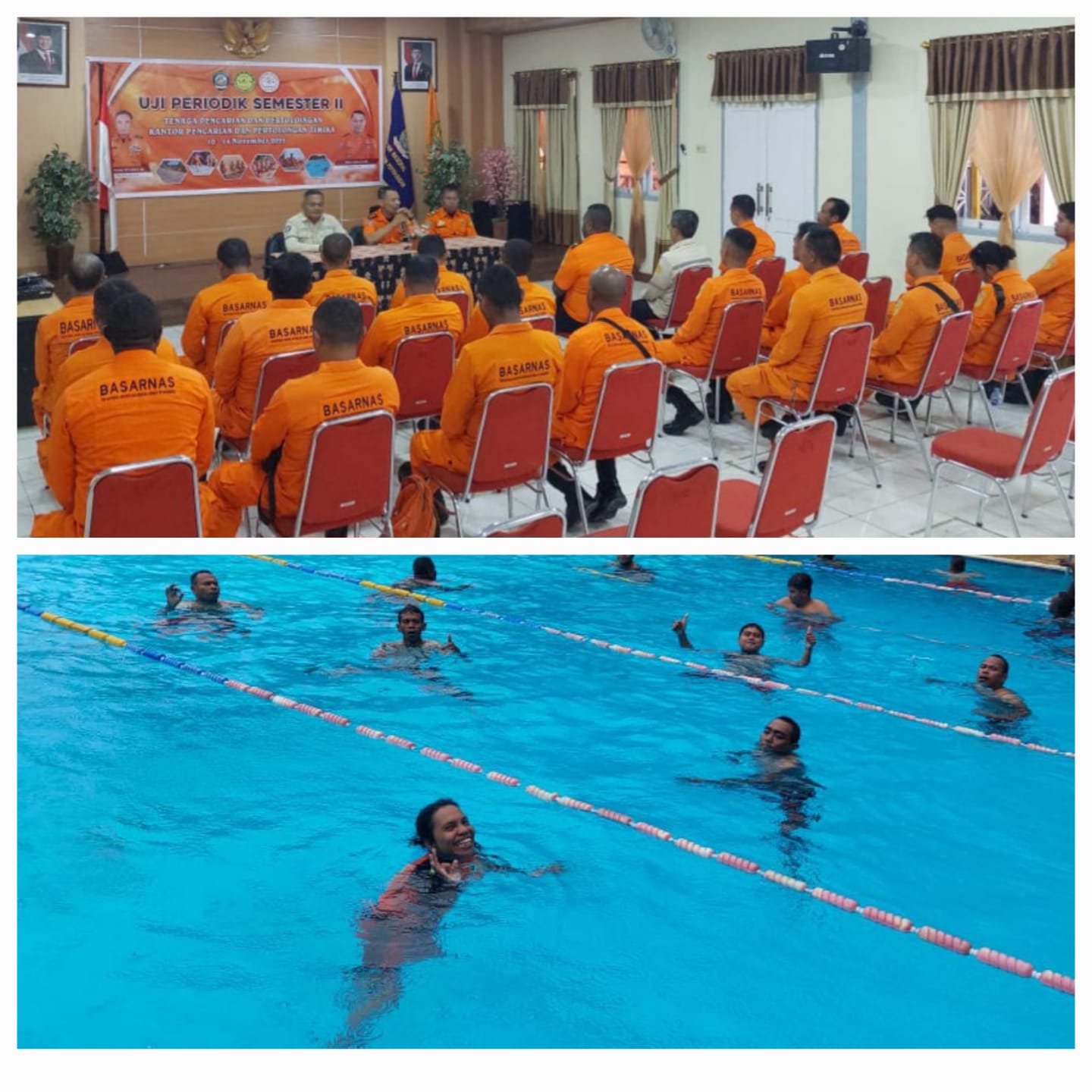 SAR Timika Laksanakan Uji Periodik Kepada Tenaga Pencarian dan Pertolongan