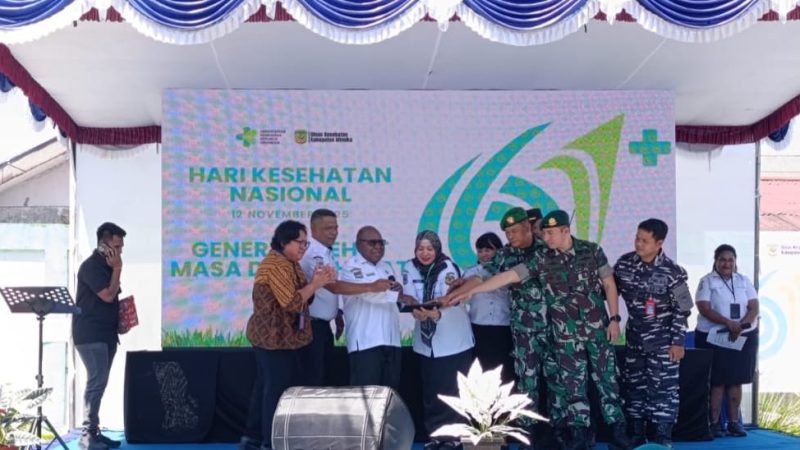Peringati HKN ke- 61, Dinkes Mimika Launching MCU Gratis