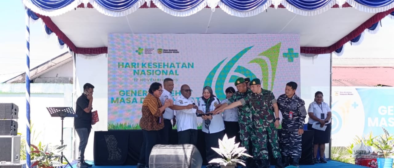 Peringati HKN ke- 61, Dinkes Mimika Launching MCU Gratis