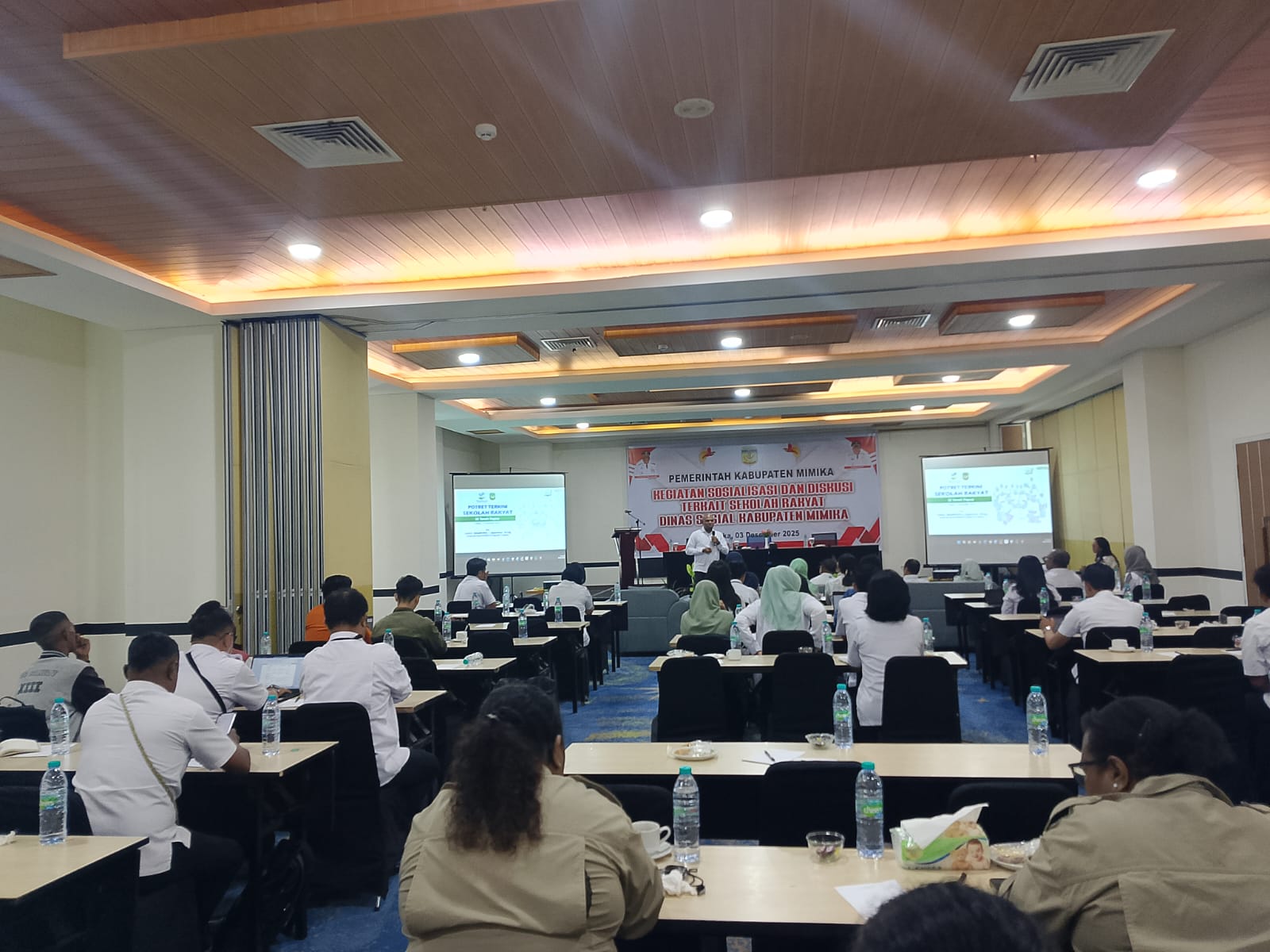Pemkab Mimika Matangkan Pelaksanaan Sekolah Rakyat, Perlu Sinergi Lintas OPD