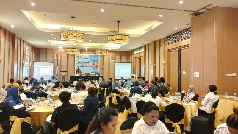 DLH Mimika Sosialisasikan Aplikasi SIMPLE untuk Pelaporan RKL-RPL