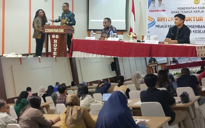 Lewat Bimtek, Disnakertrans Mimika Perkuat Penerapan Struktur dan Skala Upah