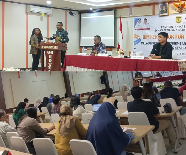 Lewat Bimtek, Disnakertrans Mimika Perkuat Penerapan Struktur dan Skala Upah