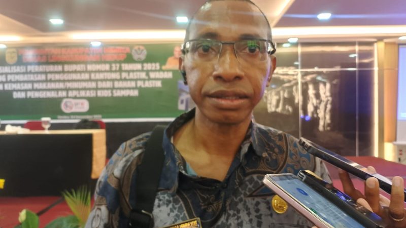 DLH Mimika Perketat Aturan Plastik Sekali Pakai, ASN Wajib Gunakan Tumbler