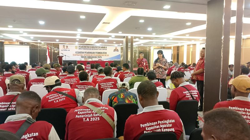 DPMK Mimika Perkuat SDM Aparatur, Pembangunan Kampung Dipacu Lebih Cepat