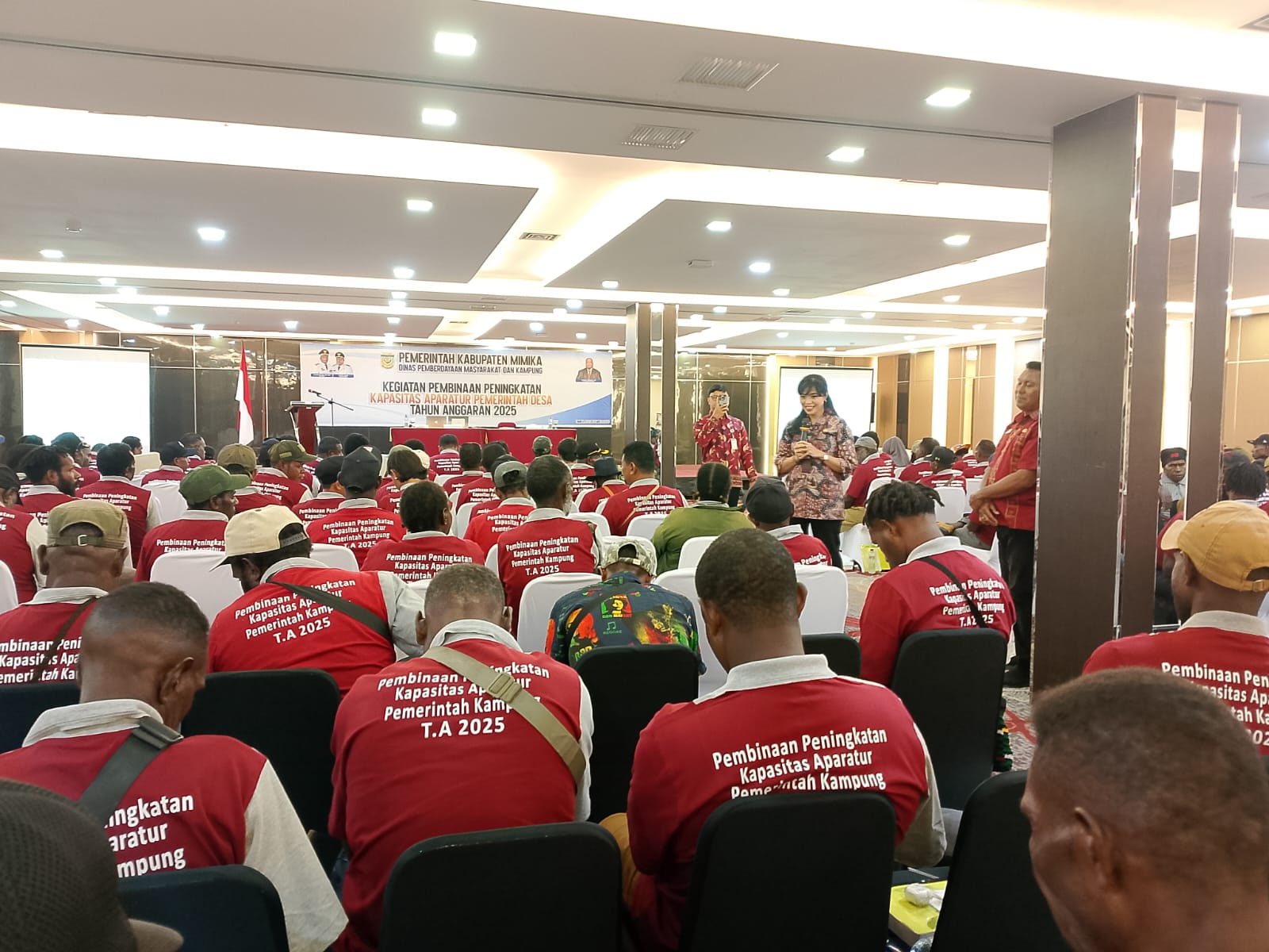 DPMK Mimika Perkuat SDM Aparatur, Pembangunan Kampung Dipacu Lebih Cepat