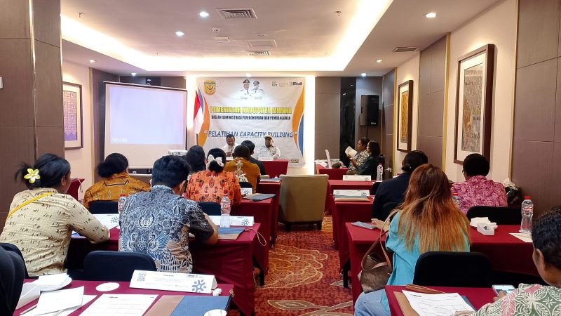 Pemkab Mimika Tingkatkan Kompetensi ASN Lewat Pelatihan Capacity Building