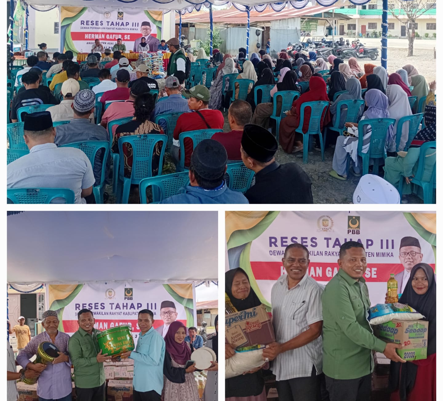 Reses di Pasar Sentral, Warga Dorong Herman Gafur Perjuangkan Beragam Aspirasi