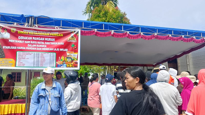 Harga Lebih Murah dari Pasar, GPM Pemkab Mimika Jadi Andalan Warga