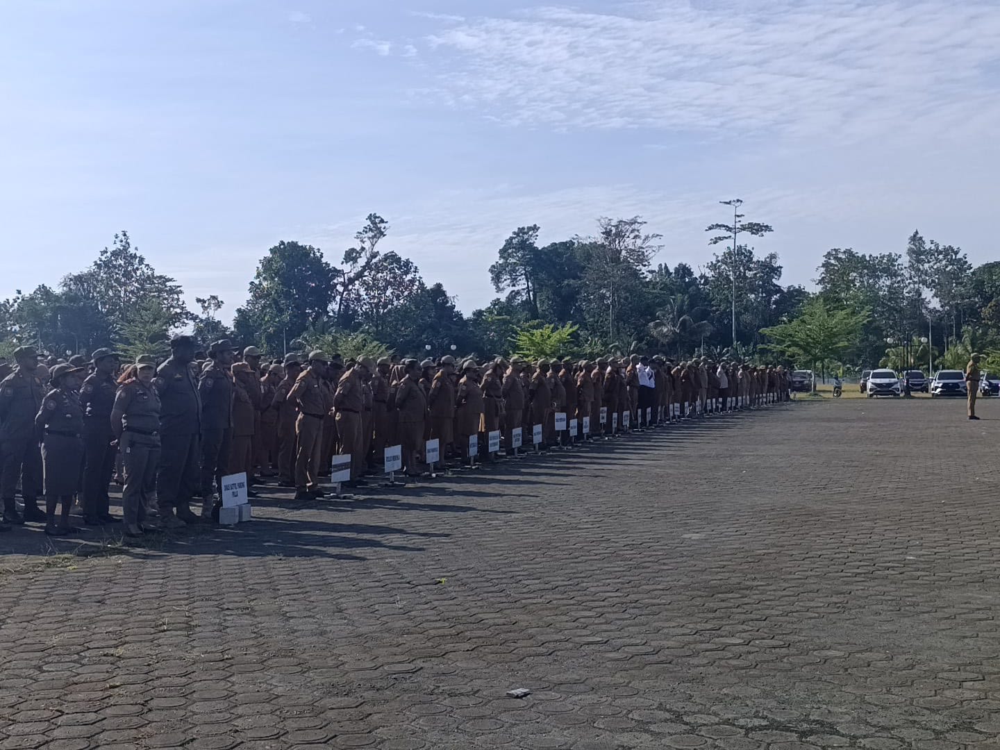 Ananias Faot Tekankan Disiplin ASN, Apel Pagi Mulai Diberlakukan