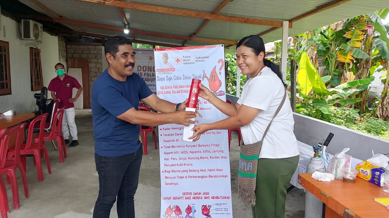 Wujudkan Kepedulian Sosial, PMI Mimika Lakukan Donor Darah