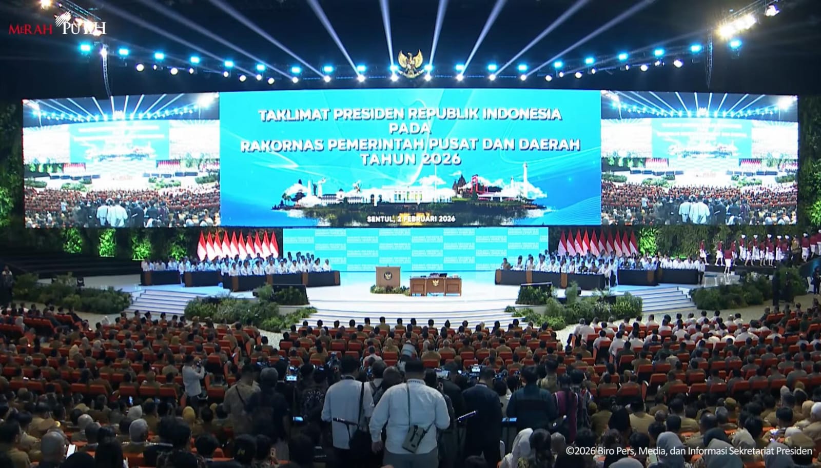 Perkuat Sinergi Pusat–Daerah, Bupati dan Wabup Mimika Hadiri Rakornas 2026 di Sentul