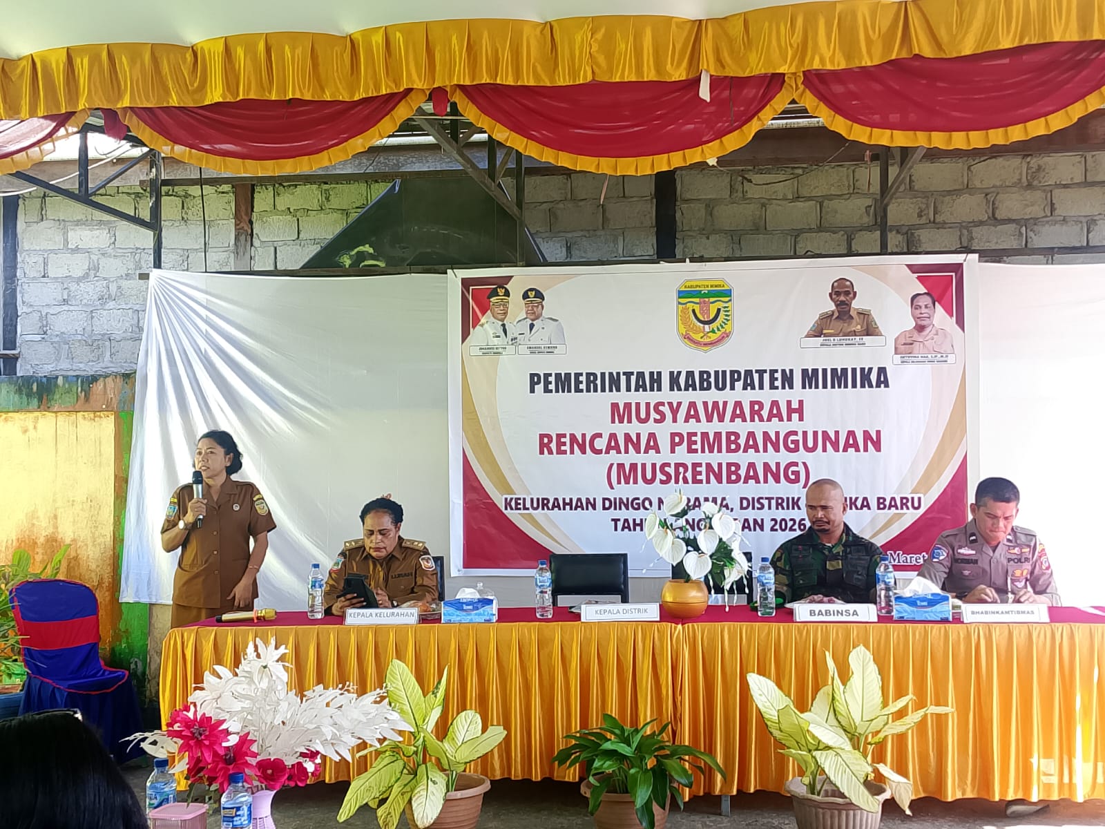 Paradefoto : Musrenbang Kelurahan Dingo Narama – Distrik Mimika Baru