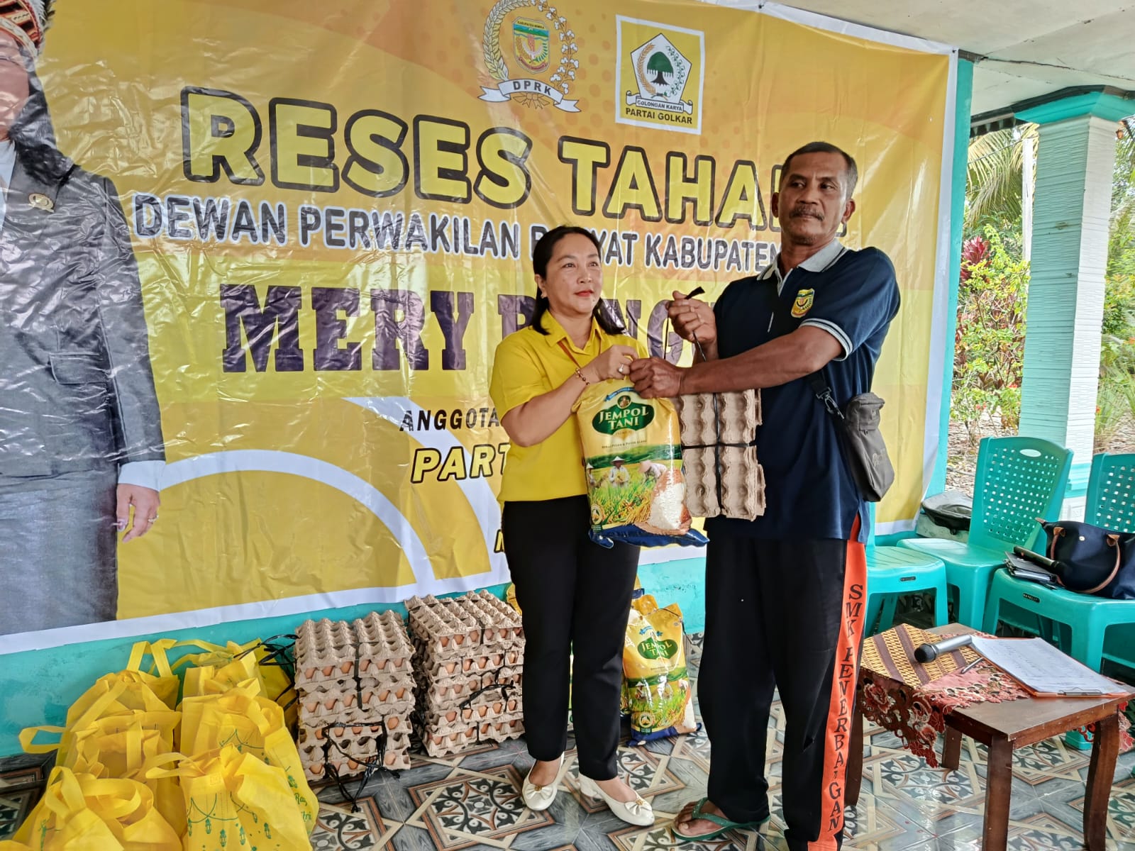 Serap Aspirasi Warga, Mery Pongutan Gelar Reses di Wonosari Jaya