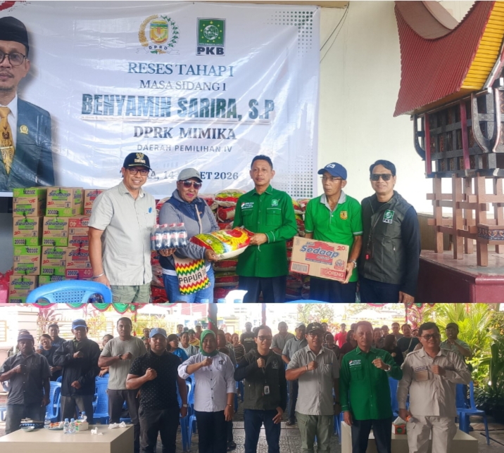 Serap Aspirasi pada Reses Tahap I 2026, Legislator PKB Dapil IV Bensar Komit Kawal Usulan Warga Distrik Wania