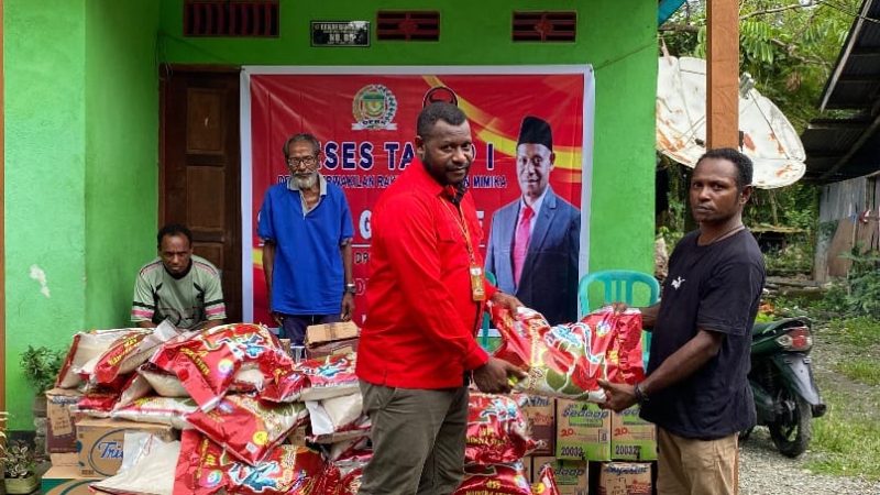 Temui Warga Cendrawasih, Konstituen Titip Keluhan Mendasar ke Legislator PDI Perjuangan Simson Gujangge