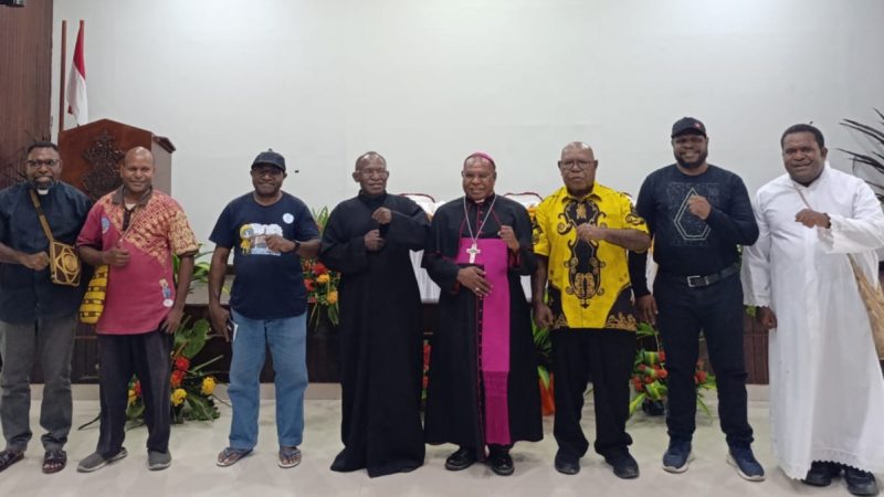 Keuskupan Timika Bangun Wisma Unio, Perkuat Solidaritas dan Pelayanan Imam di Mimika
