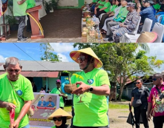 Hari Lingkungan Hidup Sedunia, Pemkab Mimika dan PKK Tanam 400 Pohon Kelor di Kampung Nawaripi