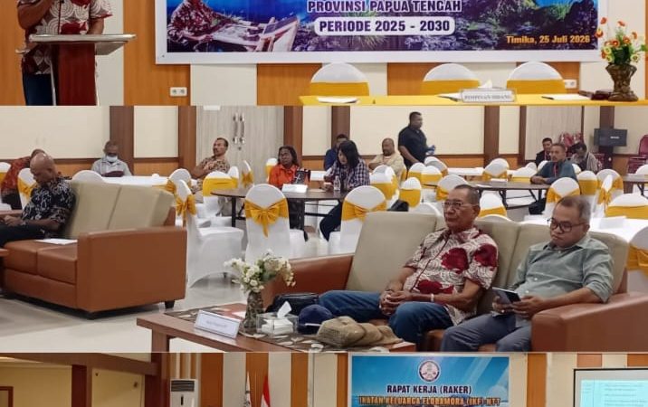 Lewat Raker, Gabriel Zezo Ajak IKF Mimika Satukan Langkah Bangun Organisasi