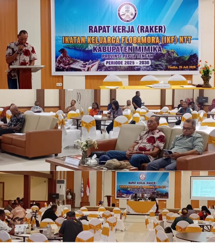 Lewat Raker, Gabriel Zezo Ajak IKF Mimika Satukan Langkah Bangun Organisasi