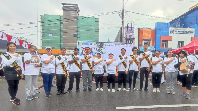 Dinkes Mimika Gencarkan Edukasi Bahaya Rokok Lewat CFD, Dorong Kepatuhan Kawasan Tanpa Rokok