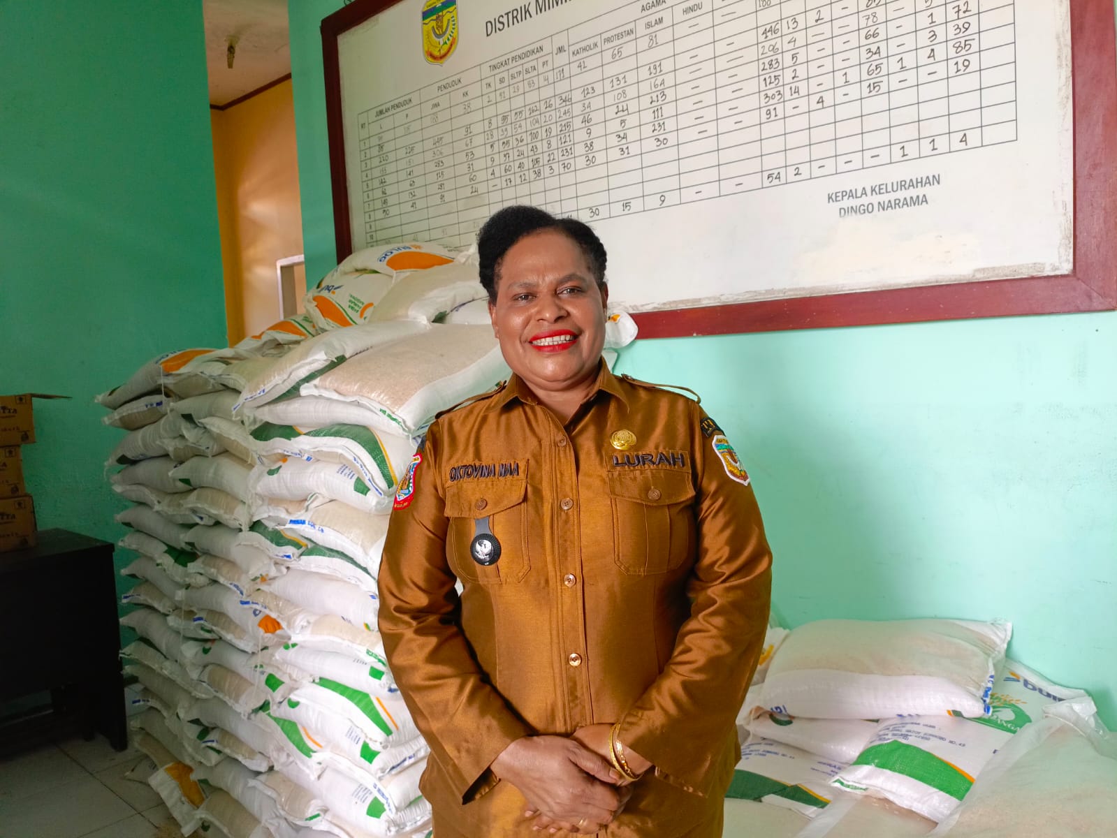 Lebih dari 600 Kepala Keluarga di Dingo Narama Terima Bantuan Pangan