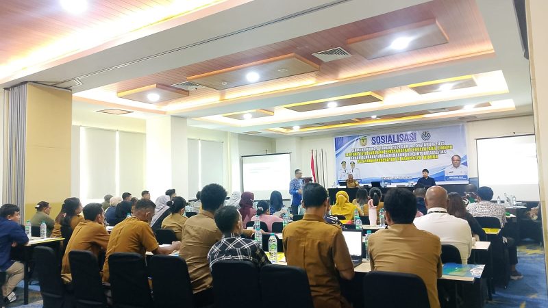 DLH Mimika Sosialisasikan Pengelolaan Limbah B3 bagi Fasilitas Pelayanan Kesehatan