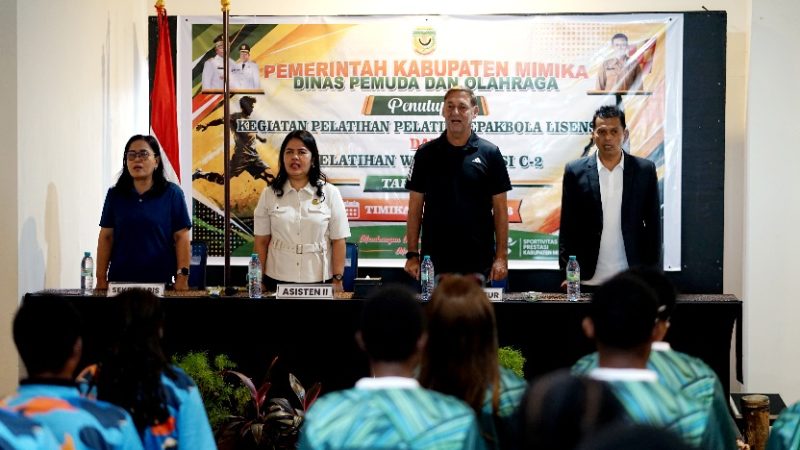 Dispora Mimika Perkuat SDM Sepak Bola Daerah melalui Pelatihan Pelatih Lisensi D dan Wasit C-2