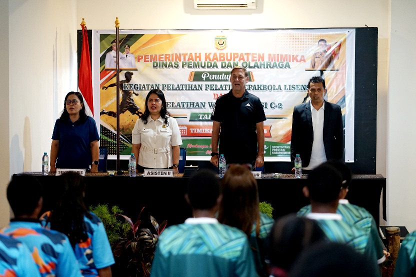 Dispora Mimika Perkuat SDM Sepak Bola Daerah melalui Pelatihan Pelatih Lisensi D dan Wasit C-2