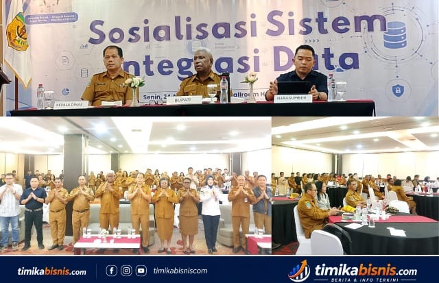 Bupati Mimika Tekankan Integrasi Data, OPD Diminta Tinggalkan Pola Kerja Sendiri-sendiri