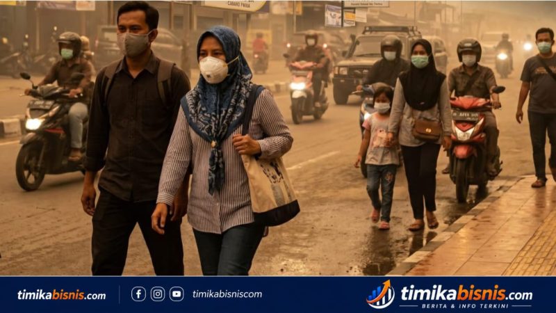 Dinkes Mimika Imbau Warga Kenakan Masker Saat Beraktivitas di Luar Ruangan