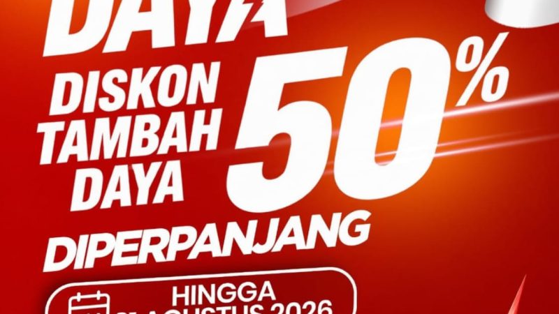 PLN Perpanjang Promo Merdeka Daya hingga 31 Agustus