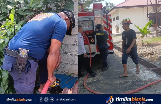 BPBD Mimika Respons Permintaan Air Bersih di Sejumlah Lokasi