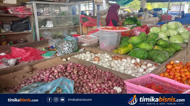 Musim Kemarau, Labu Siam Mulai Langka di Pasar Sentral Timika, Ini Harga Terkini