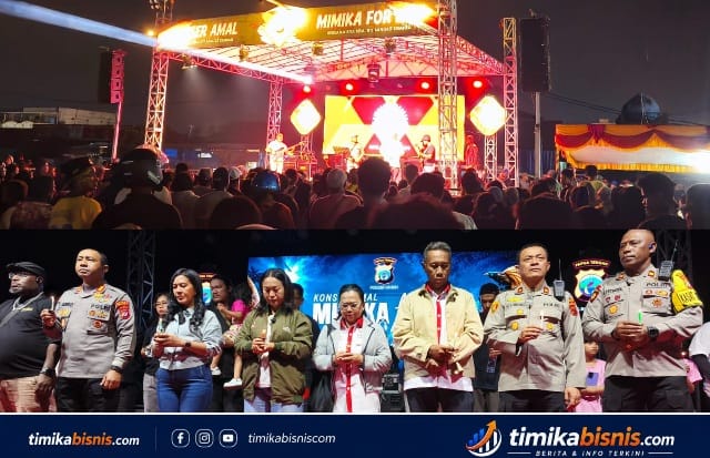 Dari Timika-Papua, Kasih Mengalir untuk Flores-NTT: Polres Mimika dan Warga Bantu Korban Gempa Bumi