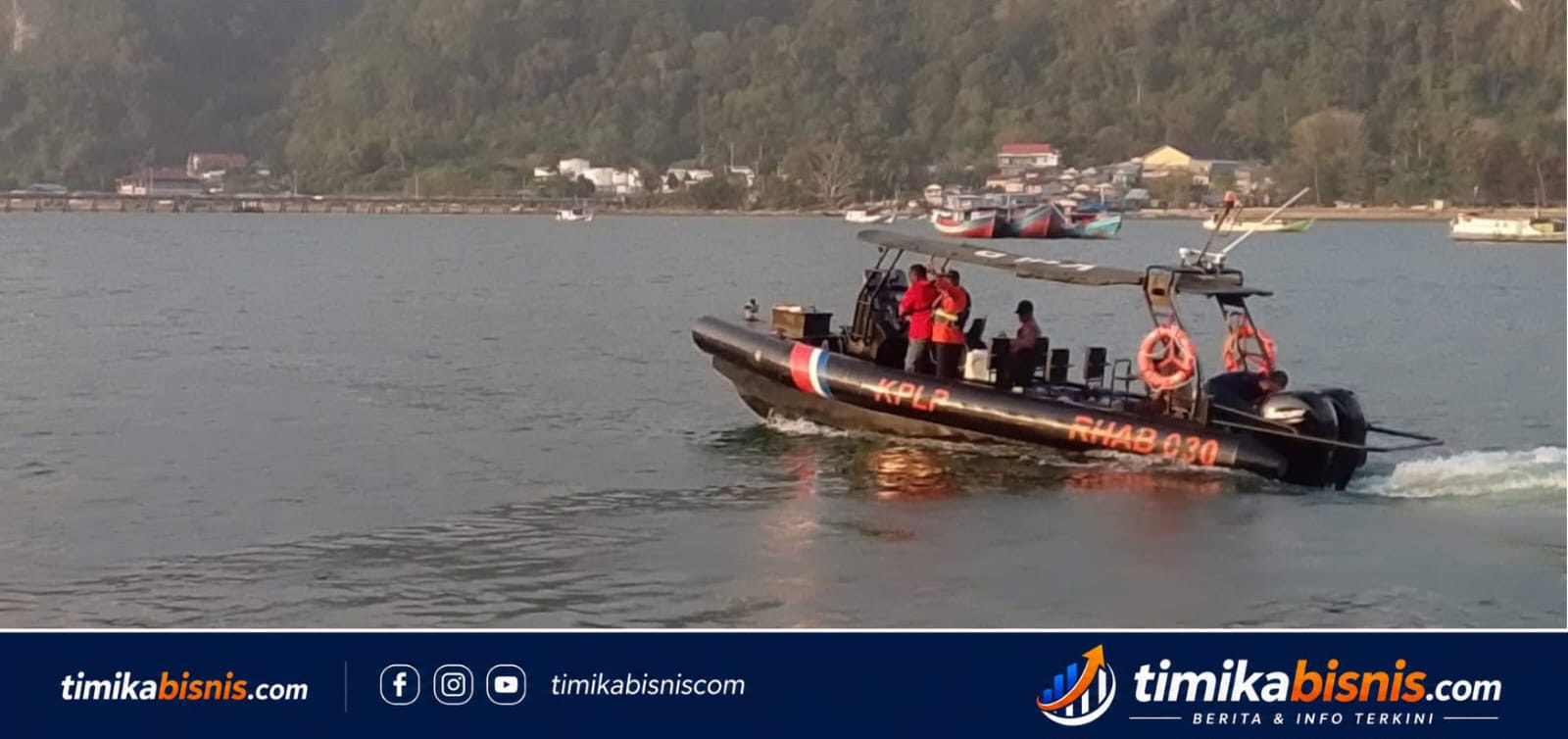 Speed Boat Rombongan KSDA Kaimana Tenggelam di Perairan Karawai