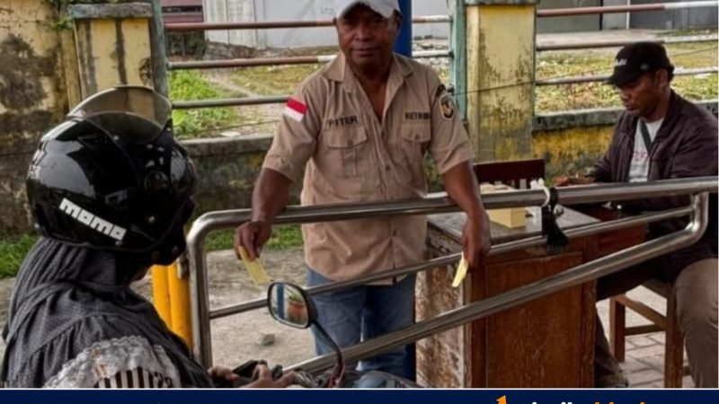 Retribusi Pasar Sentral Mimika Naik, Disperindag Optimistis Lampaui Target Akhir Tahun