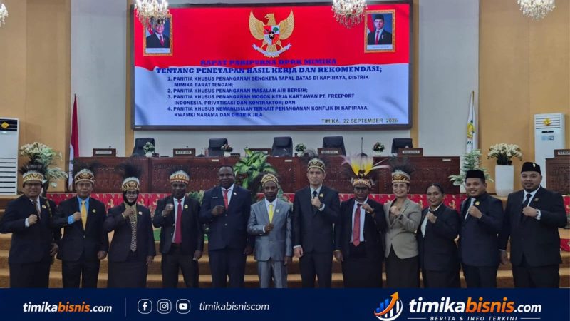 Pansus Tapal Batas DPRK Tegaskan Kapiraya Masuk Wilayah Mimika