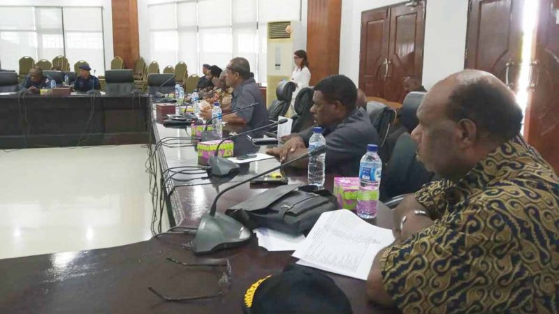 Pemkab Mimika Tidak Hadir RDP Bahas Dana Pemilu Di Tunda