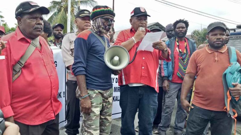 PKPI Tuntut Kecurangan Pemilu ke Bawaslu Mimika