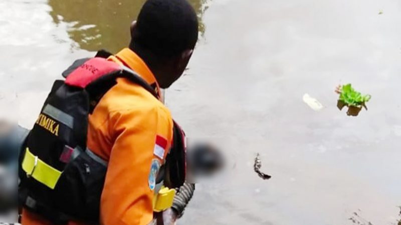 Jenazah WN Kamboja Ditemukan Mengambang di Sungai Timika