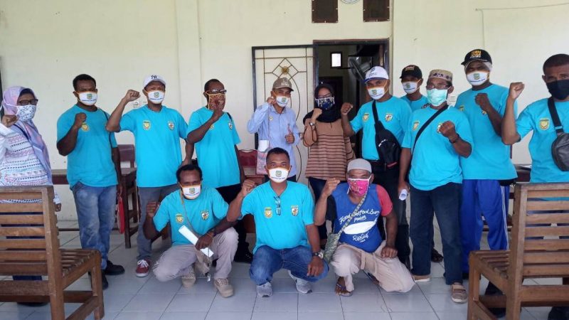 Relawan Kampung Mawokauw Jaya, Mulai Data Calon Penerima Manfaat  BLT DD