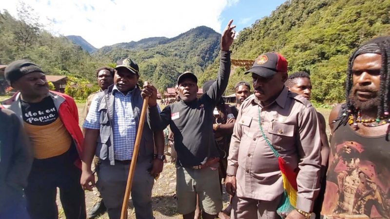 Kepala Suku Tsinga : Tembagapura sudah Aman, Kembalikan Warga Evakuasi dari Tembagapura ke Kampung Halamannya