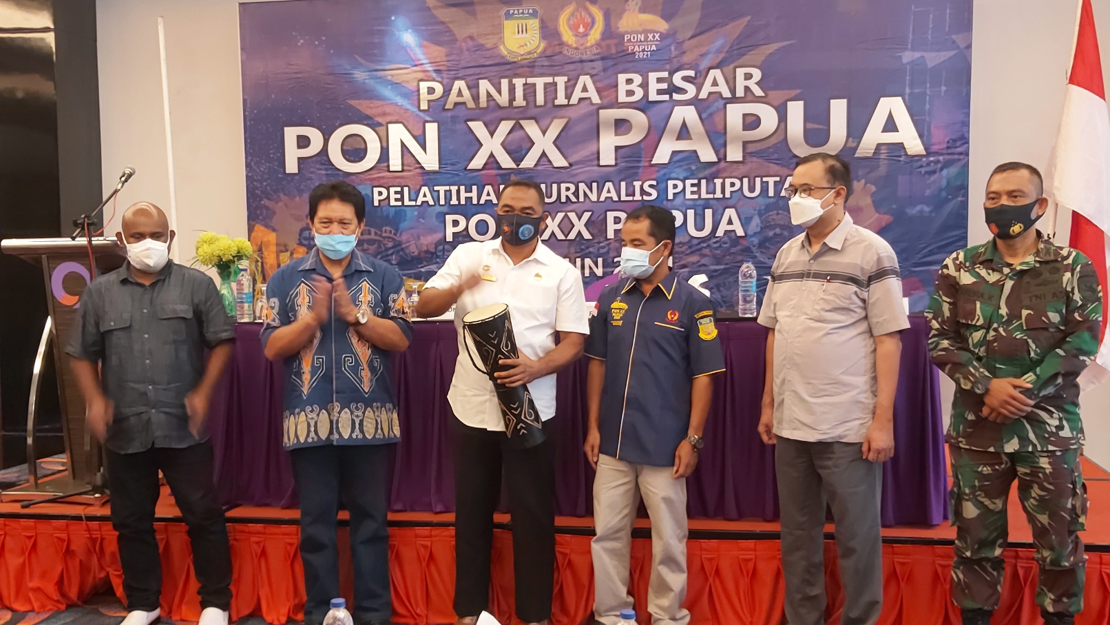 Pelatihan Jurnalis Peliput PON XX Papua diharapkan jadi Jurnalis Handal dan Profesional